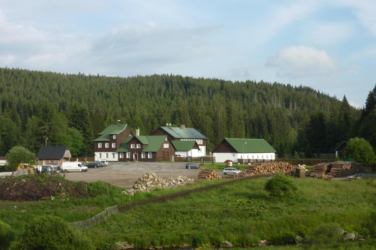 Penzion U Pstruha Modrava Exterior photo